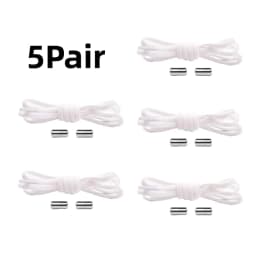 No Tie Shoelaces Elastic Shoe laces Sneakers shoelace Metal Lock Lazy Laces for Kids and Adult One size fits all shoe