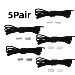 No Tie Shoelaces Elastic Shoe laces Sneakers shoelace Metal Lock Lazy Laces for Kids and Adult One size fits all shoe