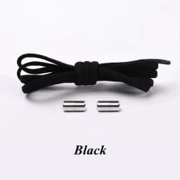 No Tie Shoelaces Elastic Shoe laces Sneakers shoelace Metal Lock Lazy Laces for Kids and Adult One size fits all shoe
