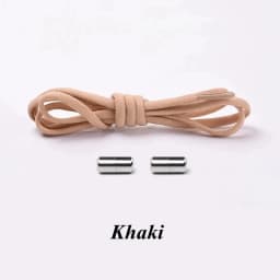 No Tie Shoelaces Elastic Shoe laces Sneakers shoelace Metal Lock Lazy Laces for Kids and Adult One size fits all shoe
