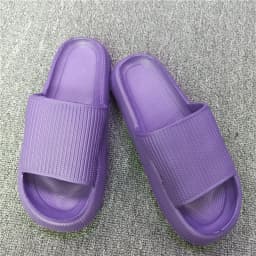 Slippers EVA Sandals Slippers Simple Men Women Wear Thick-Soled Non-Slip Summer Quarters Bathroom Shower  Indoor Home Casual