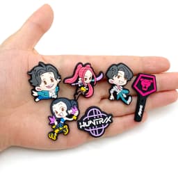 Random 10-50Pcs Potdemiel Series Shoe Charms For DIY Charms Shoe Decoration Accessories Shoe Pins Bubble Slides Sandals