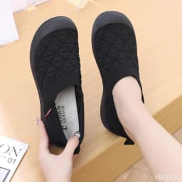 Spring and Autumn Fashion New Lightweight and Comfortable Women's Single Shoes with Soft Surface One Step Stepping Women's Shoes