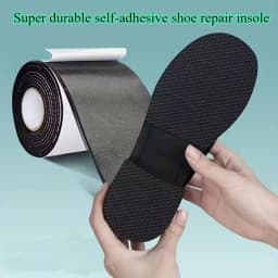 1 Roll Thick Non-Slip Wear-Resistant Shoe Sole Sticker - Anti-Abrasion Heel for Quieter, Sound-Canceling Chunky Heels Protection