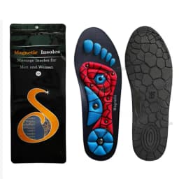 Magnetic Sports Shoe Insoles Orthopedic Shoes Inserts EVA Foot Massage Comfortable Arch Support Insoles for Men Women Fitness