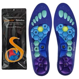 Magnetic Sports Shoe Insoles Orthopedic Shoes Inserts EVA Foot Massage Comfortable Arch Support Insoles for Men Women Fitness