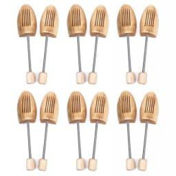 2Pcs /4PCS Wood Shoes Stretcher Wooden Shoe Trees Anti Deformation Men Woman Spring Shoes Tree Shaping Anti Wrinkle Shoe Lasts