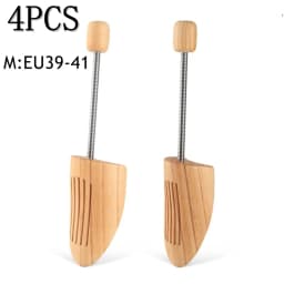 2Pcs /4PCS Wood Shoes Stretcher Wooden Shoe Trees Anti Deformation Men Woman Spring Shoes Tree Shaping Anti Wrinkle Shoe Lasts