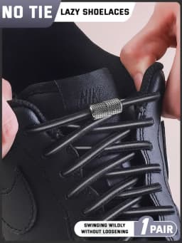 Round Elastic Shoelaces Sneakers Tennis Shoe Laces Without Ties for Kids Adult No Tie Shoelace Rubber Bands Shoes Accessories