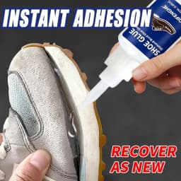 Diamond Bond Shoe Glue, Strong Flexible Adhesive for Long-Lasting Shoe Repairs, Ideal for Sole Bonding and Shoe Decor Fixes, Com