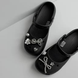 Original Shoe Charms Set Women Retro Ballet Shoes corc charms pack fashion Flowing Ballet Shoe decorations DIY Shoe Accessories