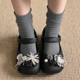 Original Shoe Charms Set Women Retro Ballet Shoes corc charms pack fashion Flowing Ballet Shoe decorations DIY Shoe Accessories