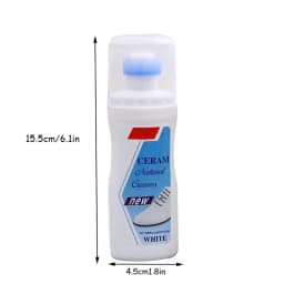 White Shoes Cleaning Cream Stains Remover Shoes Whitening All-Purpose Cleansing Cream With Wipe Sponge For Shoes Sneakers