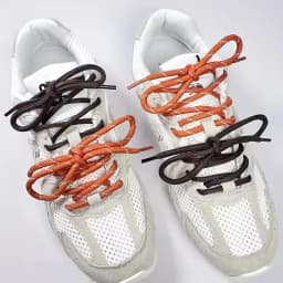 DIY Colorful Diagonal Dots Round Rope Shoelaces Coarse Weave Polyester Shoes Laces for Women Men Sports Casual Sneaker Shoes