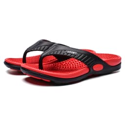 Men Massage Flip Flops EVA Slippers Summer Breathable Beach Shoes Sandals Men Flip Flops Breathable Plus Big Size Men Slipper 46