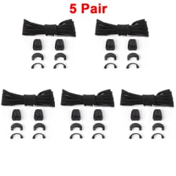 Fashion No Tie Shoelaces Outdoor Running Sneakers Laces Round Tennis Shoe Laces Without Ties Adult Kids Shoelace Shoes Accesorie
