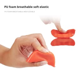 1Pair Toe Plug Insert for Men Women Fill insole Thick Soft Shoes Toe Half Pads Pain Relief Protector Adjustable Size Insoles