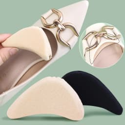 10pcs Sponge Forefoot Insert Pads Adjustment Reduce Shoe Size Pain Relief High Heel Filler Insoles Forefoot Toe Plug Cushion Pad