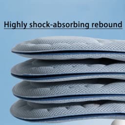 Soft Sports Insoles Unisex Foot Massage Insoles Mugwort Deodorizing Shoe Pads 2Pcs/6Pcs