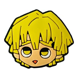 1-28pcs Demon Slayer Shoe Charms Cartoon Anime Haired Warrior Sandal Decoration Clogs Garden Shoes Accessories Kids Boys Gift
