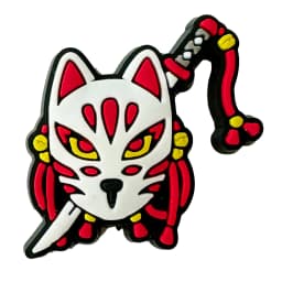 1-28pcs Demon Slayer Shoe Charms Cartoon Anime Haired Warrior Sandal Decoration Clogs Garden Shoes Accessories Kids Boys Gift
