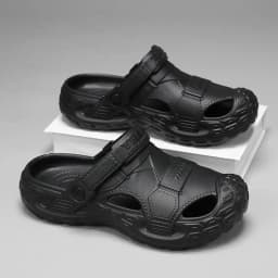 Women's EVA Closed Toe Clogs Non Slip Lightweight Garden Shoes Thick Sole Sandals Outdoor Beach Pool Work Slippers
