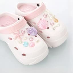 18pcs Starfish Shell Marine Series Shoe Charms Accessories for Clogs Slide Sandals Shoe Decoration Buckle Pins Boys Girls Gifts