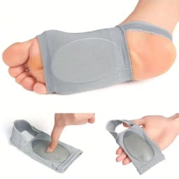 1 Pair Elastic Arch Support Bandage Socks, Flat Feet Compression Arch Sleeves, Orthopedic Foot Support for Men & Women