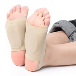 1 Pair Elastic Arch Support Bandage Socks, Flat Feet Compression Arch Sleeves, Orthopedic Foot Support for Men & Women