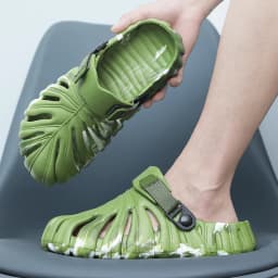 Men Women Summer Slippers Camouflage Leaves Sandals Creative Outdoor Beach Shoes Lovers Casual Home Slides Loafers Platform