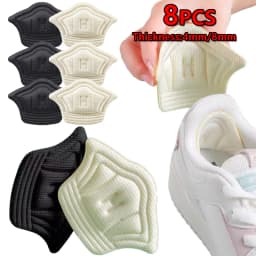 4/8pcs/Set Insoles for Shoes Patch Heel Pads Sneakers Heel Protector Adjustable Size Feet Pad Insole Non-Slip Shoe Insert Insole