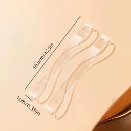 Transparent Invisible Shoelace Fasteners for Women Heel Anti-Slip Straps Prevent Heel Slipping No-Tie Secure Shoe Lace for Heels