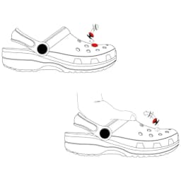 Sweet & Cool Hello Kitty Set DIY Shoe Charms Tomato Red Garden Accessories Buckle Fit Clogs Sandals Decorate Party Gifts
