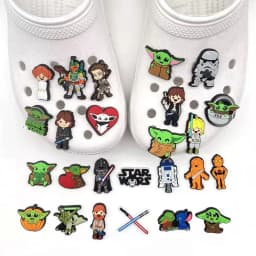 Hot Toys Popular Cartoon 13-100pcs Shoe Charms For Sandals, Shoe Decoration Accessories Shoe Pins Great Gift For Men Women
