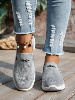 Women's 2026 Spring Autumn Fashionable Single‑Color Work Shoes Convenient Comfortable Casual Daily Footwear Free Shipping