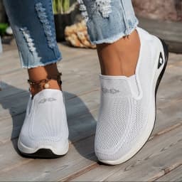 Women's 2026 Spring Autumn Fashionable Single‑Color Work Shoes Convenient Comfortable Casual Daily Footwear Free Shipping