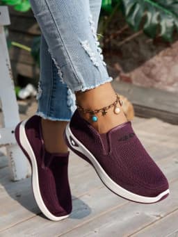 Women's 2026 Spring Autumn Fashionable Single‑Color Work Shoes Convenient Comfortable Casual Daily Footwear Free Shipping