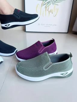 Women's 2026 Spring Autumn Fashionable Single‑Color Work Shoes Convenient Comfortable Casual Daily Footwear Free Shipping