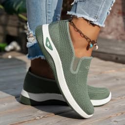 Women's 2026 Spring Autumn Fashionable Single‑Color Work Shoes Convenient Comfortable Casual Daily Footwear Free Shipping
