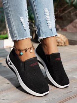 Women's 2026 Spring Autumn Fashionable Single‑Color Work Shoes Convenient Comfortable Casual Daily Footwear Free Shipping