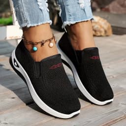 Women's 2026 Spring Autumn Fashionable Single‑Color Work Shoes Convenient Comfortable Casual Daily Footwear Free Shipping