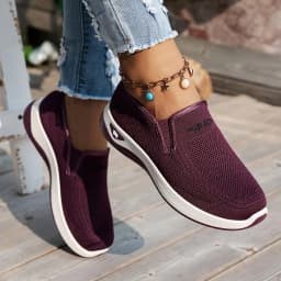 Women's 2026 Spring Autumn Fashionable Single‑Color Work Shoes Convenient Comfortable Casual Daily Footwear Free Shipping