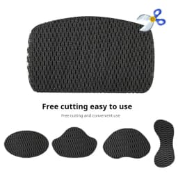 2pcs/6pcs Mesh Sneaker Patches Self-Adhesive Anti-Abrasive Heel Stickers Sneaker Heel Protectors Heel Repair Foot Care Products