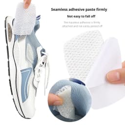 2pcs/6pcs Mesh Sneaker Patches Self-Adhesive Anti-Abrasive Heel Stickers Sneaker Heel Protectors Heel Repair Foot Care Products