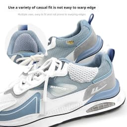 2pcs/6pcs Mesh Sneaker Patches Self-Adhesive Anti-Abrasive Heel Stickers Sneaker Heel Protectors Heel Repair Foot Care Products