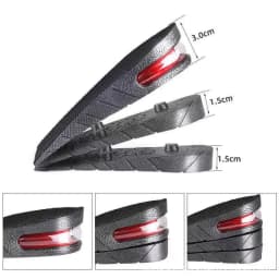 Height Increase Insoles for Men Women Heel Shoe Lift Insert Air Cushion Heightening Insoles Adjustable Shock Absorbing Foot Pad