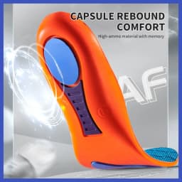 Shock-Absorbing Sports Insoles Men's and Women's Arch Support Insole Breathable Comfort Shoe Pads 2Pcs/4Pcs
