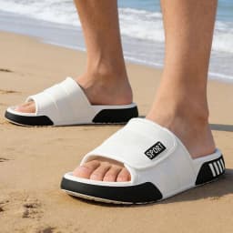 Big Size 40-47 Soft Bottom Sports Eva Slippers Men's Summer Fashion Indoor Outdoor Home Shallow Slippers Man Streetwear Sandals