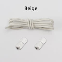 Rubber Elastic Laces No Tie Shoe Laces Shoes Round Shoelaces for Sneakers Without Ties Kids Adult Quick Shoe Lace Rubber Bands