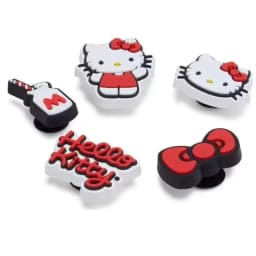 Hot Sale Sanrio Hello Kitty Detachable Thickened 6pcs PVC Bowknot Cartoon Shoe Buckles with Shoe Decoration Anime Character